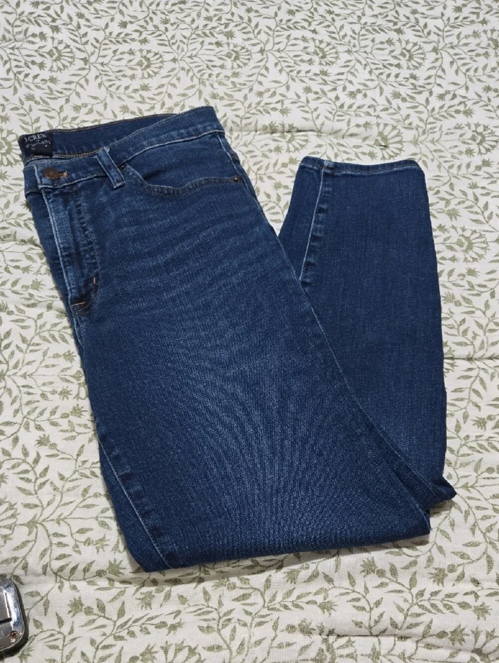 J. Crew dark indigo